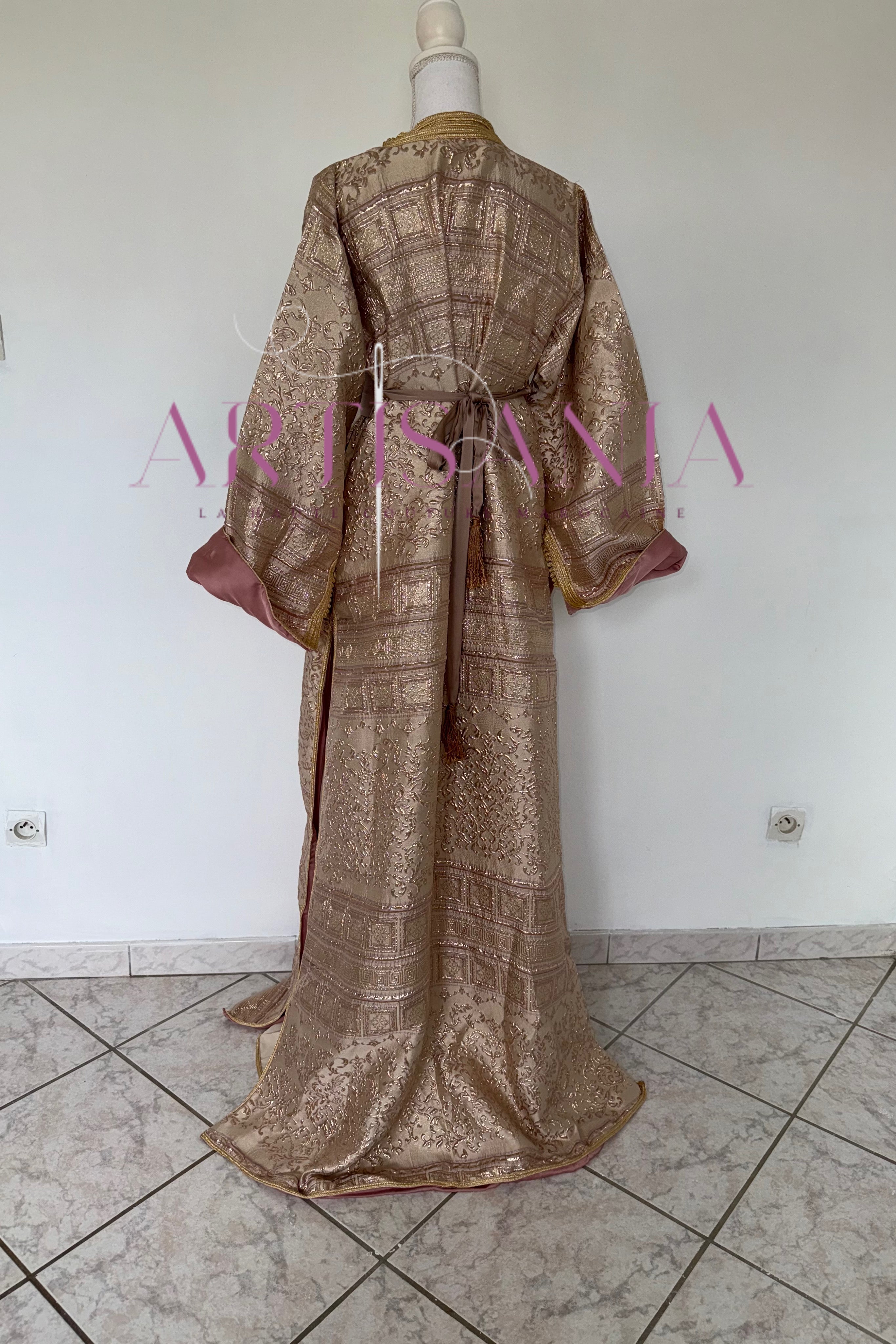 Takchita marocaine brocard de luxe - modèle Yamina 🩷✨