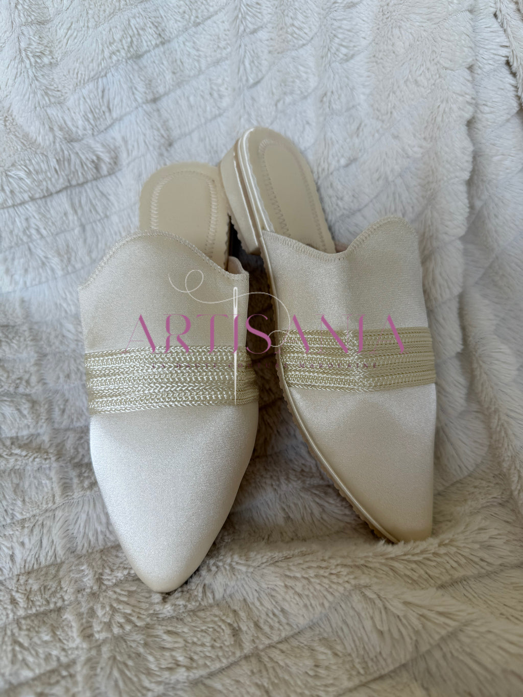 Babouche petit talon - modèle Alizée 🤍