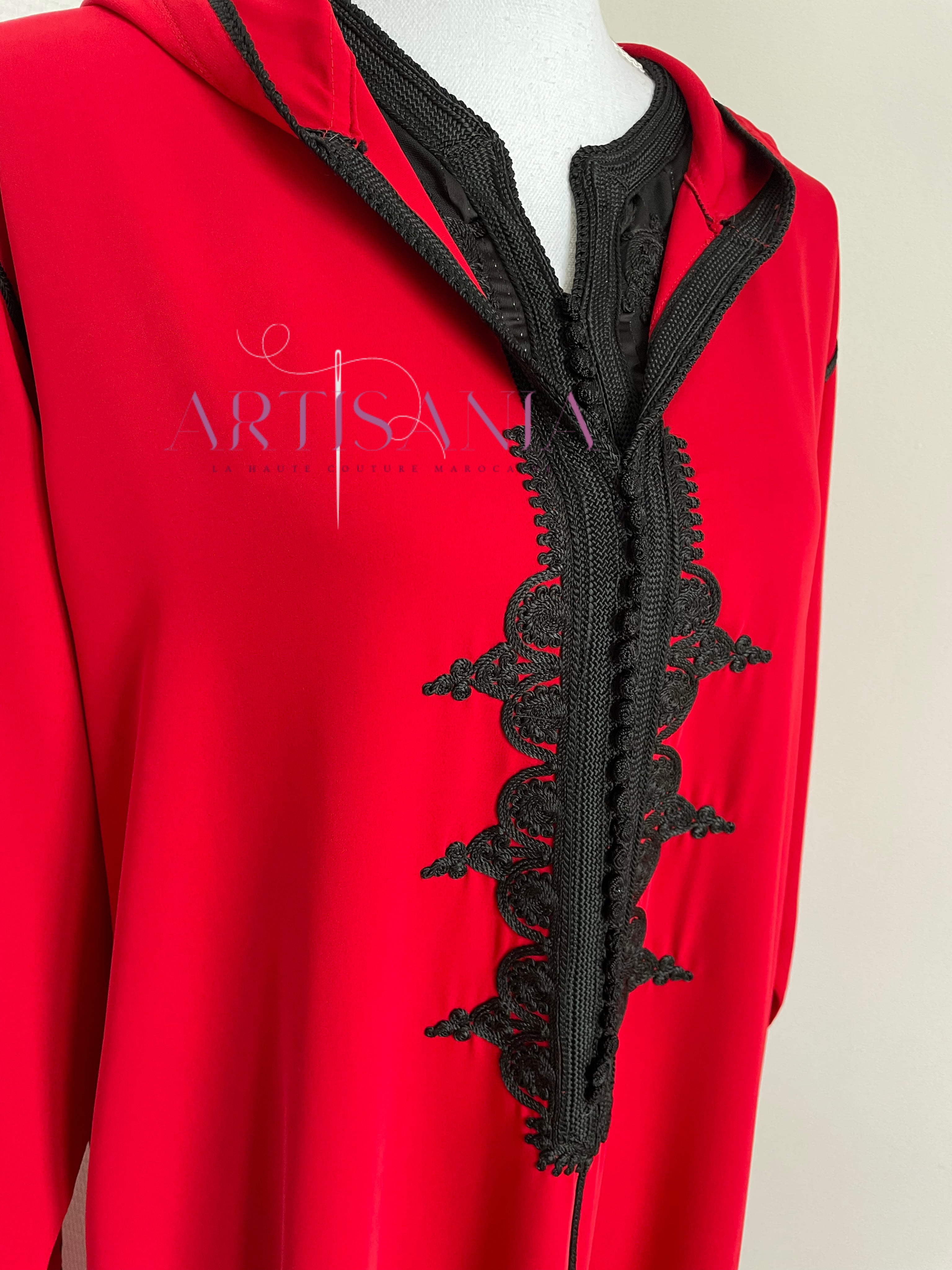 Jellaba marocaine deux pièces - modèle Sara