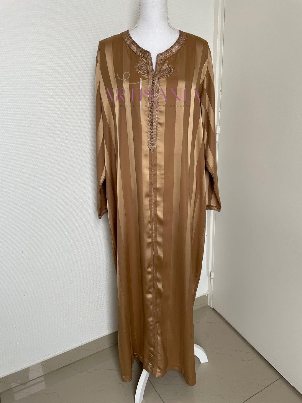 Jellaba marocaine deux pièces - modèle Sara