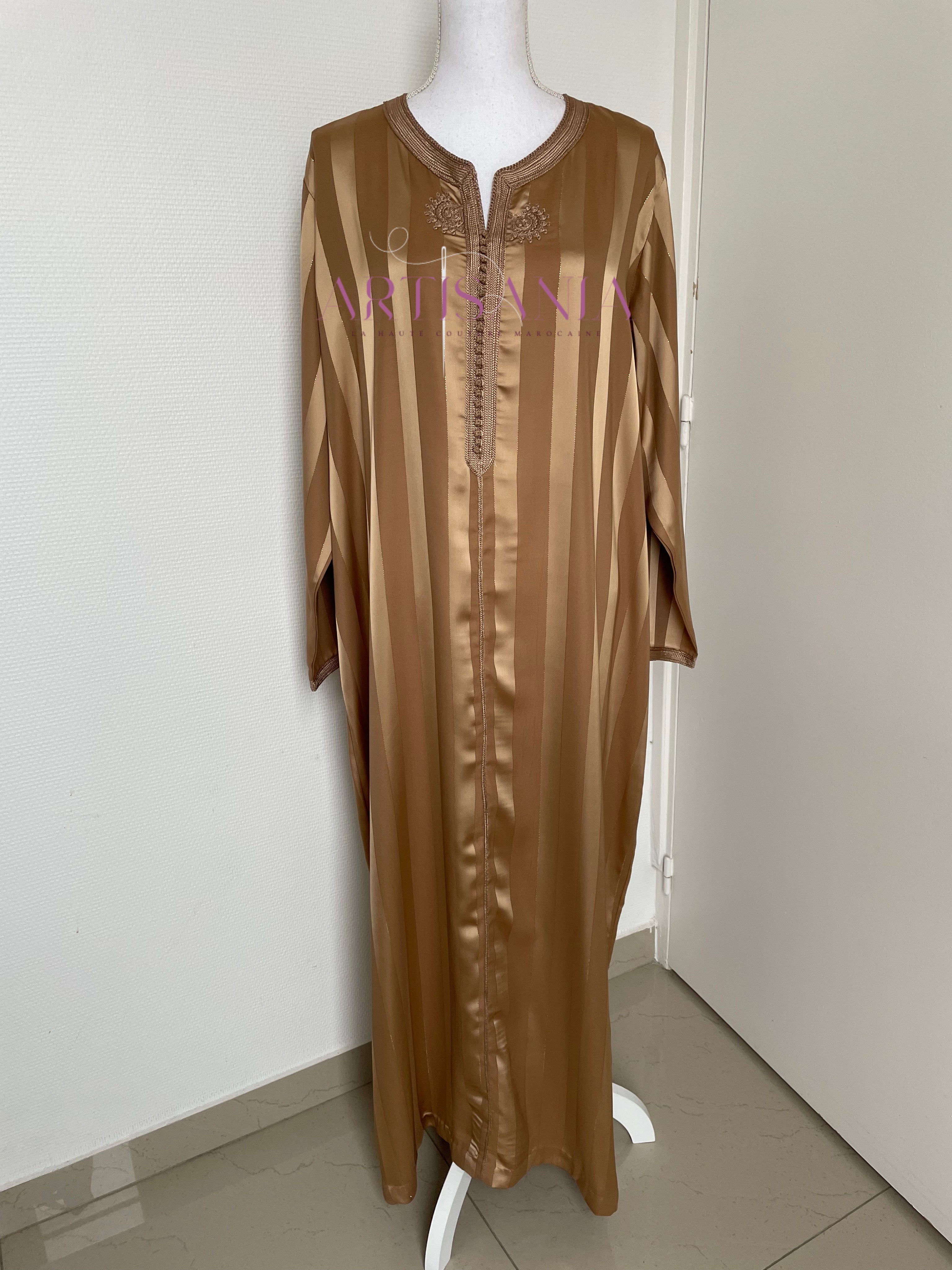 Jellaba marocaine deux pièces - modèle Sara