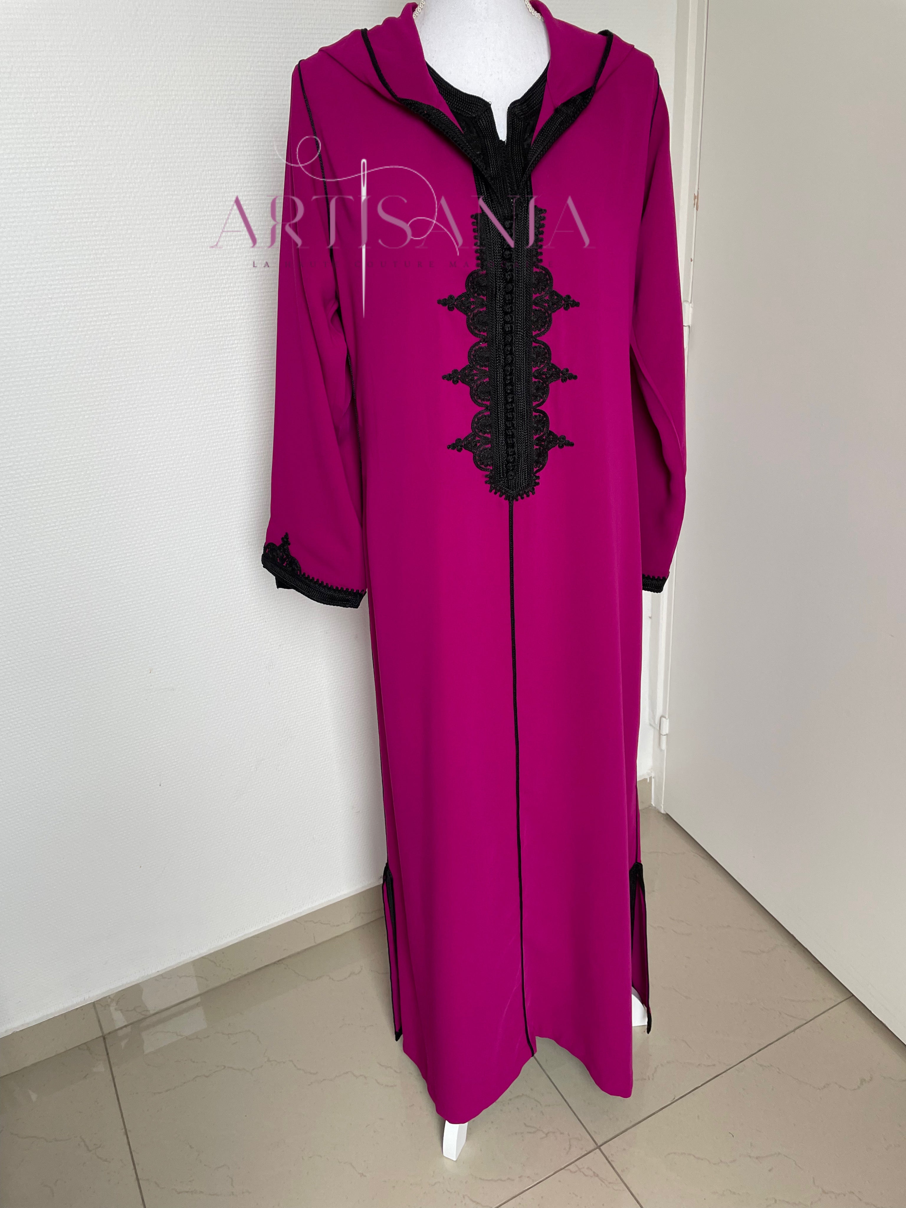 Jellaba marocaine deux pièces - modèle Sara