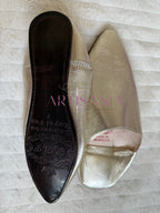 Babouche marocaine traditionnelle modèle Ghenon - argenté