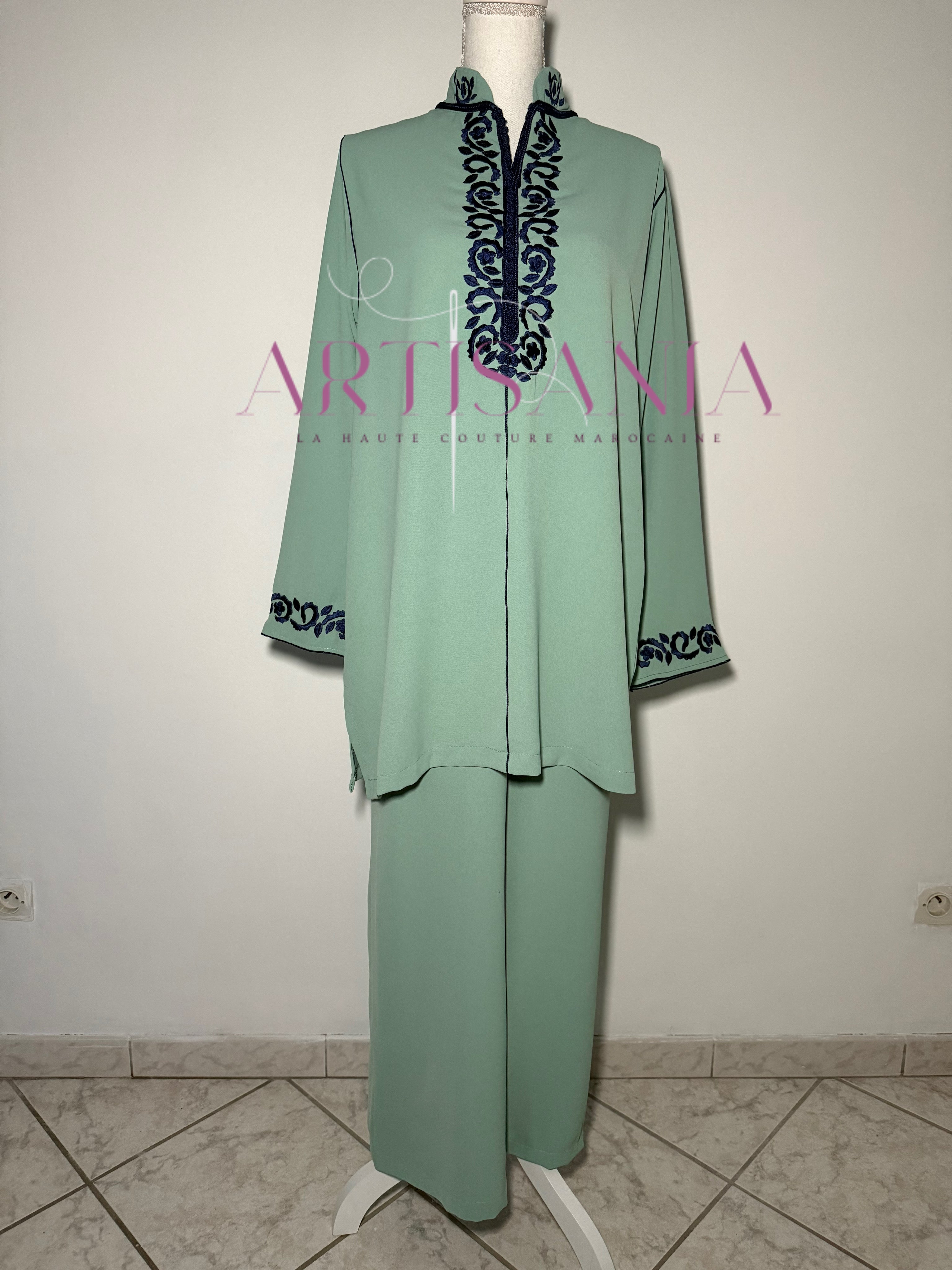 Jabador marocaine pour femme deux pièces - modèle Oumayma 🪡🌸