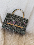 Sac ou pochette - modèle Noura 💚✨