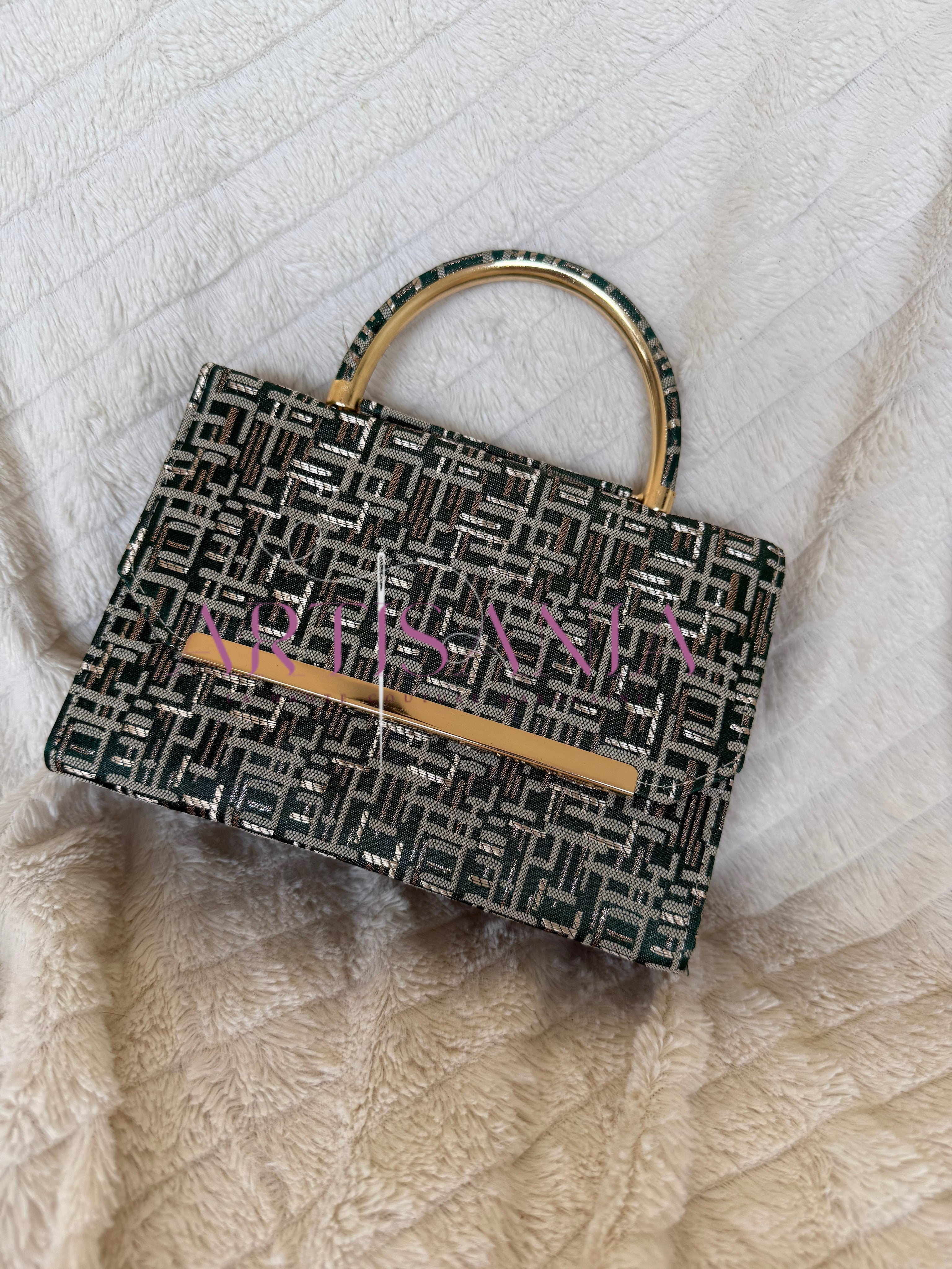 Sac ou pochette - modèle Noura 💚✨