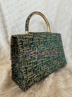 Sac ou pochette - modèle Noura 💚✨