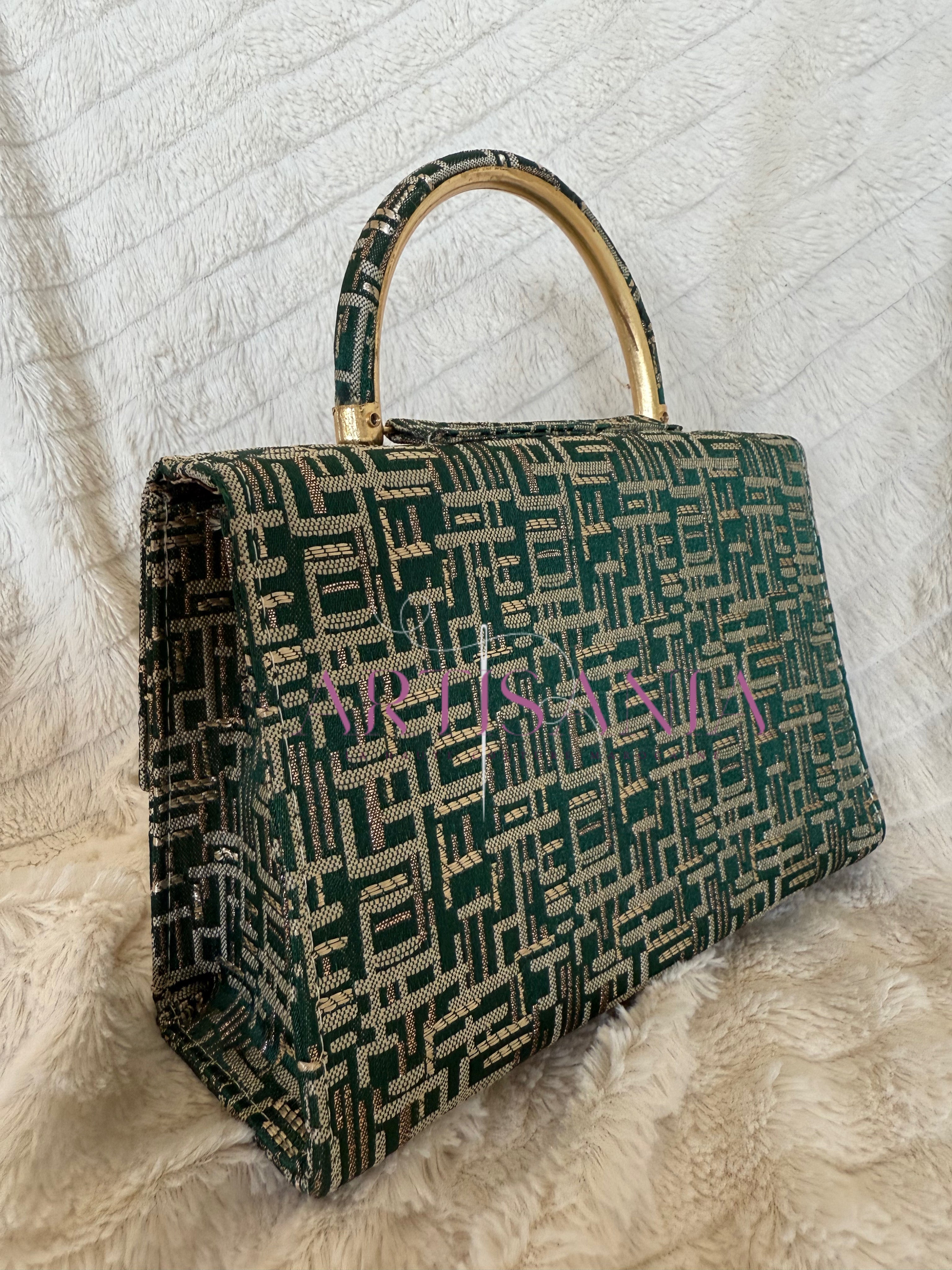 Sac ou pochette - modèle Noura 💚✨