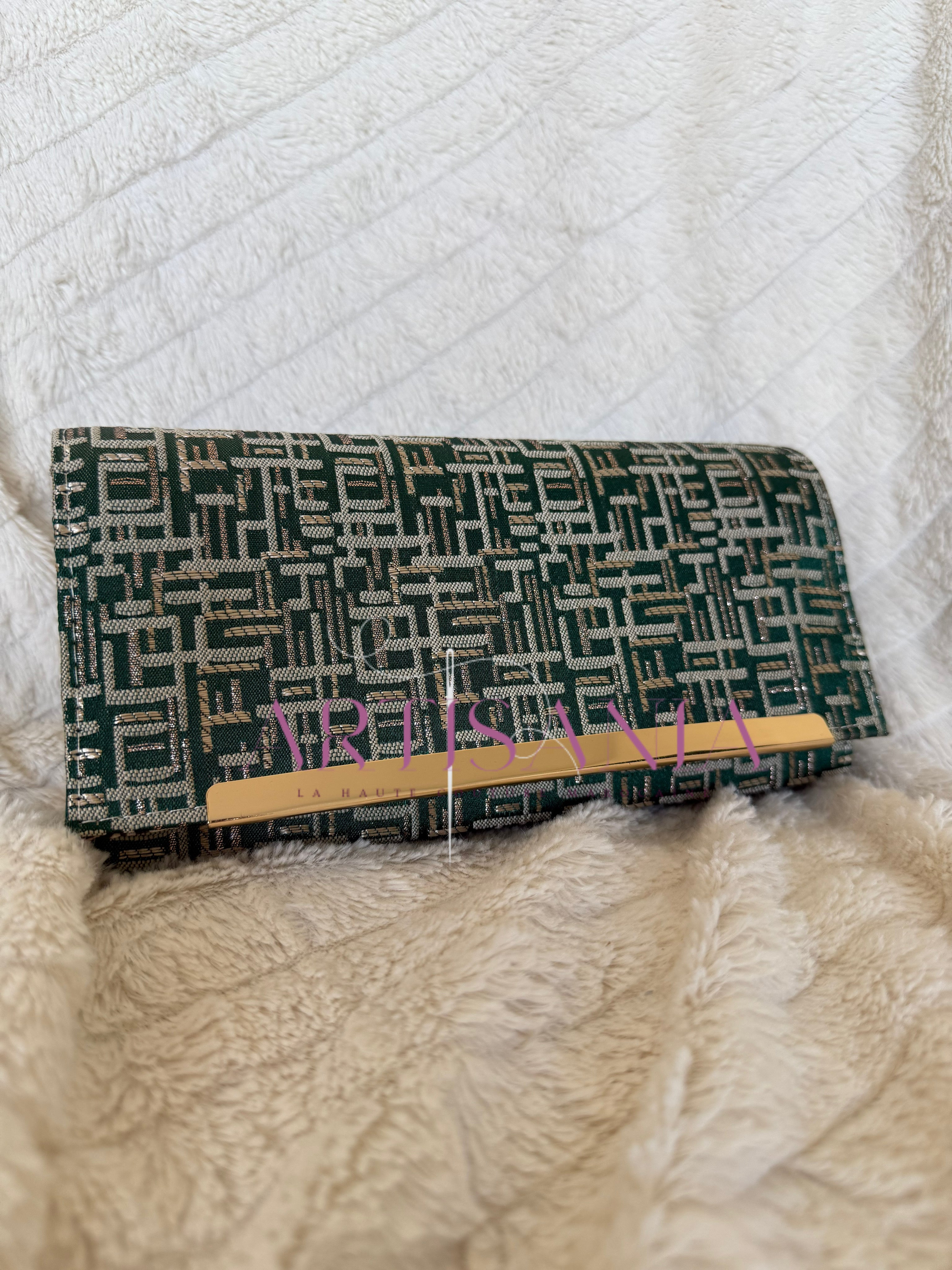 Sac ou pochette - modèle Noura 💚✨