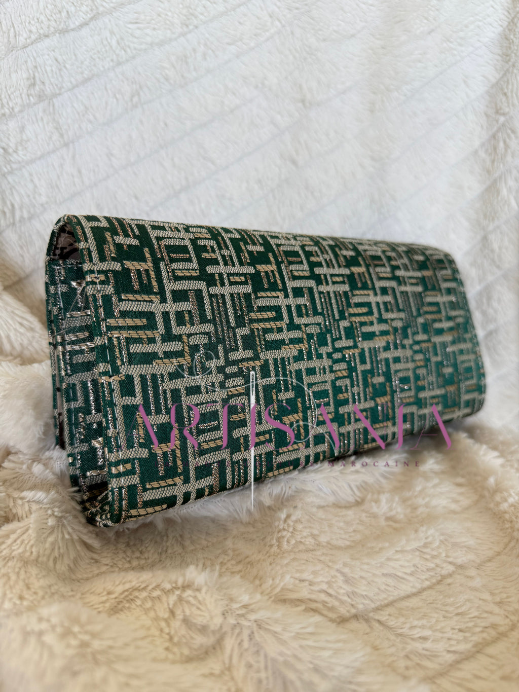 Sac ou pochette - modèle Noura 💚✨