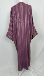 Gandoura tissu Jawhara  avec broderies - modèle Zohra