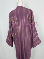 Gandoura tissu jawhara avec broderies - modèle Zahia