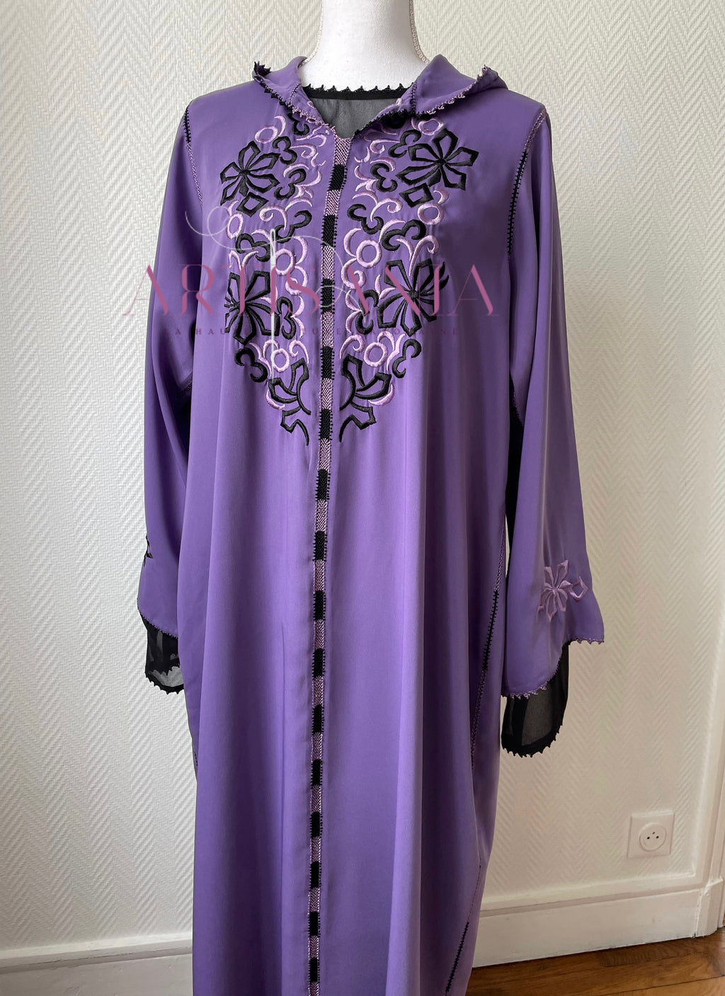 Jellaba marocaine deux pièces - modèle Manon