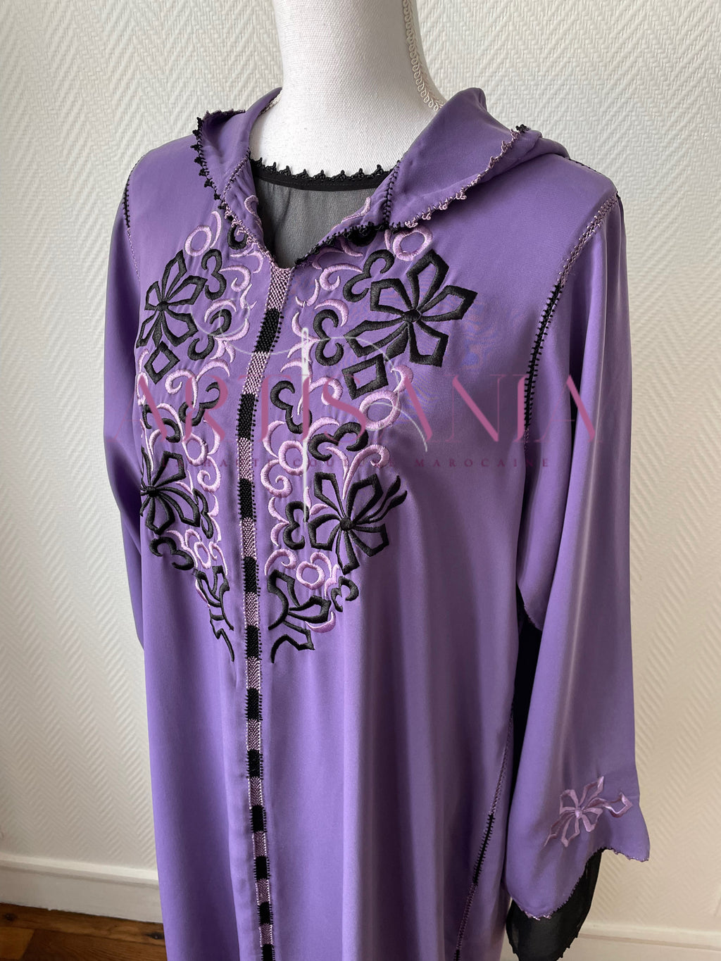 Jellaba marocaine deux pièces - modèle Manon