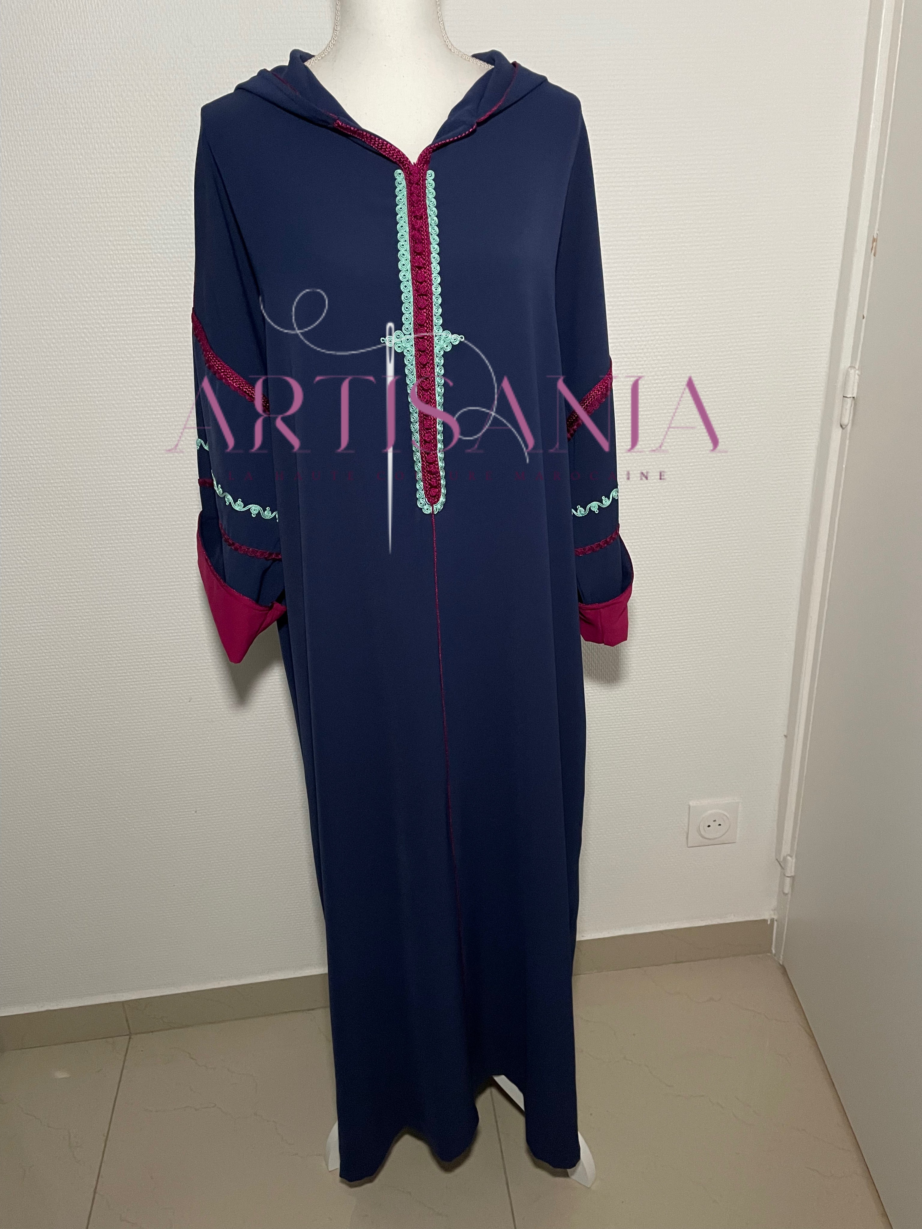 Jellaba marocaine une pièce - modèle Aicha 🪡