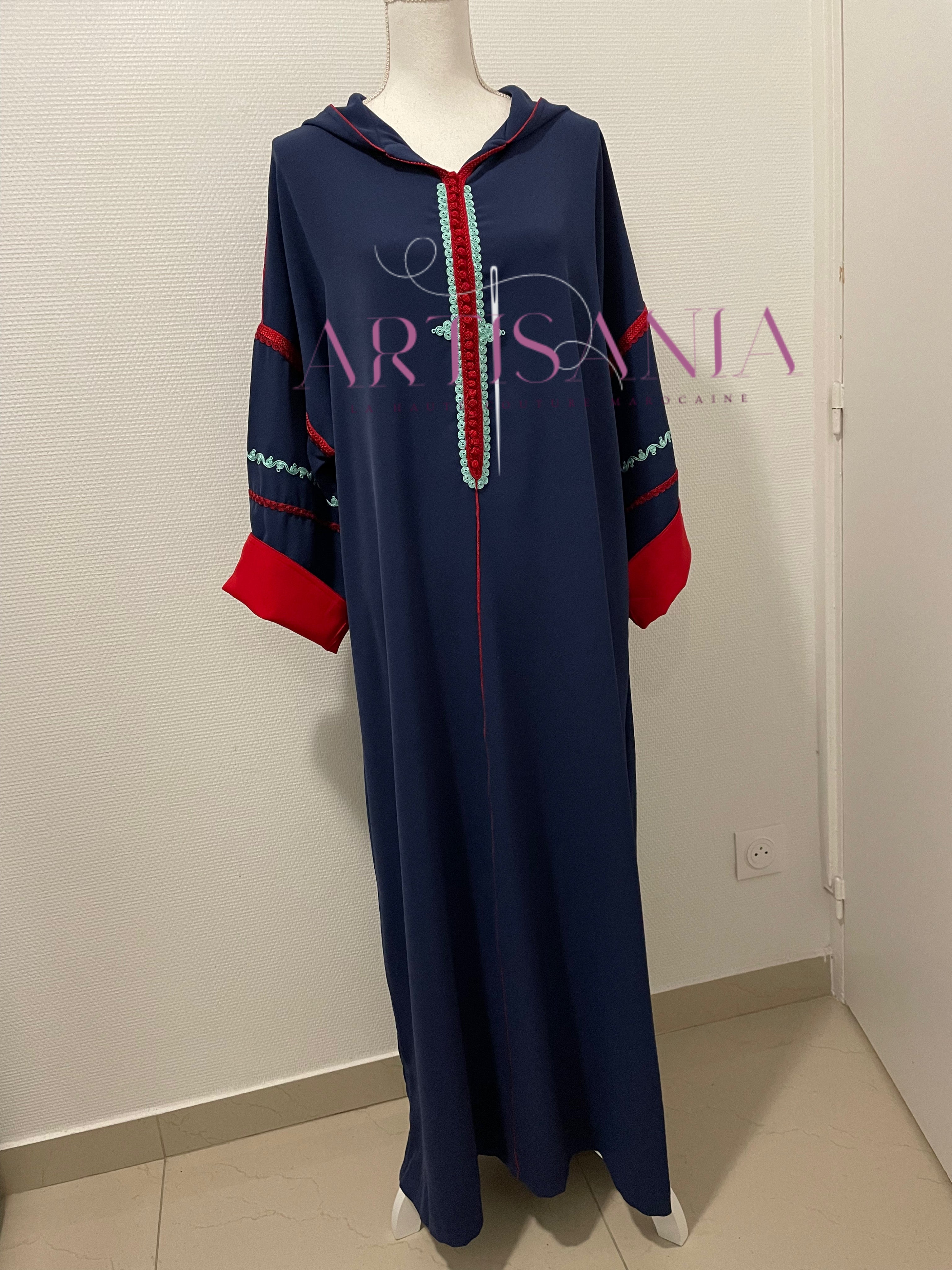 Jellaba marocaine une pièce - modèle Aicha 🪡