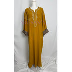 Gandoura marocaine -  motifs léopards 🐆✨