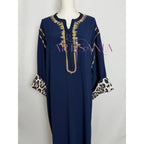 Gandoura marocaine -  motifs léopards 🐆✨