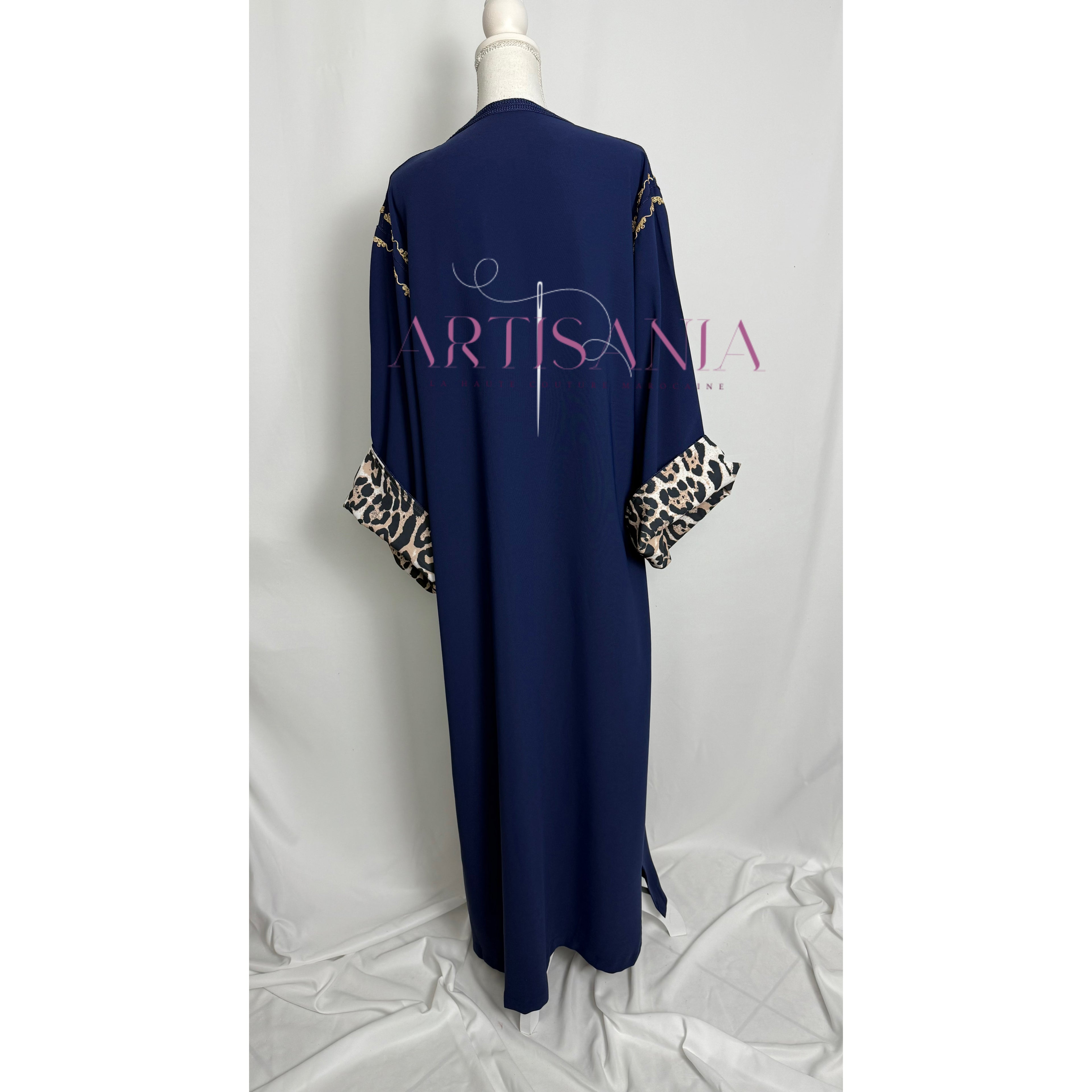 Gandoura marocaine -  motifs léopards 🐆✨