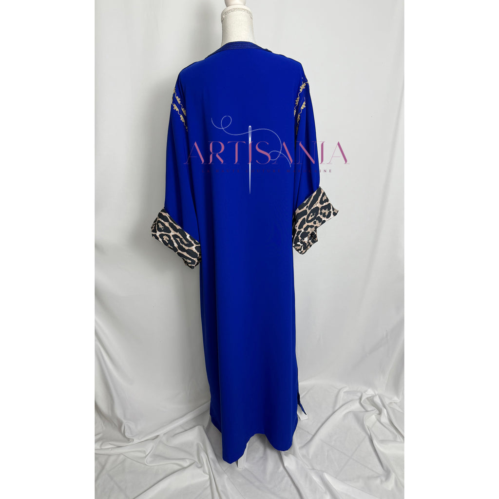 Gandoura marocaine -  motifs léopards 🐆✨