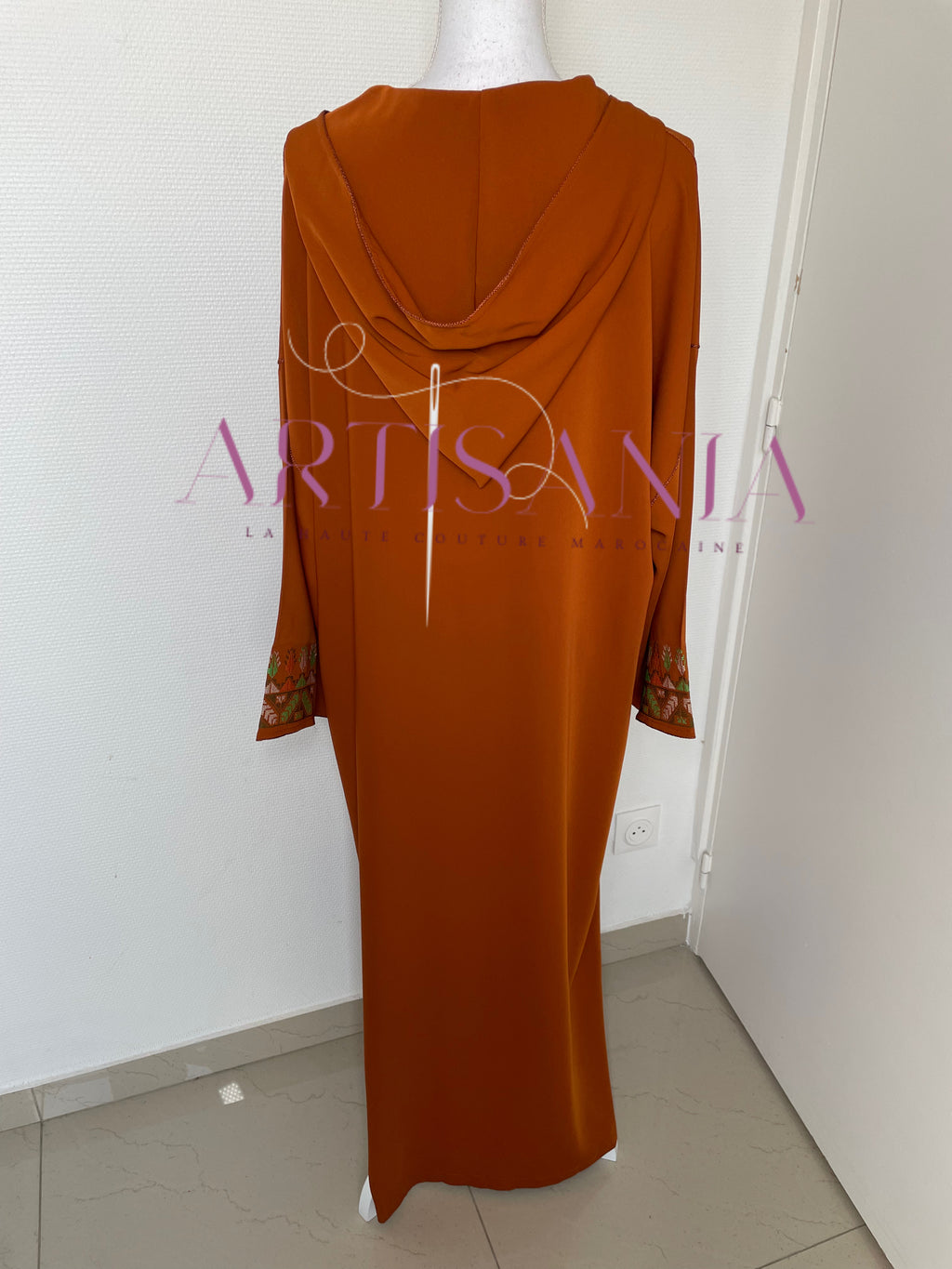 Jellaba marocaine une pièce - modèle Houda