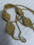 Ceinture Mej­doul artisanale - design traditionnel à nœuds ✨