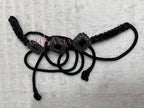 Ceinture métal ajustable - aux perles noires et dorées 🖤✨