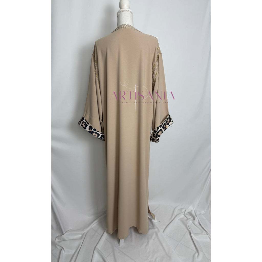 Gandoura marocaine -  motifs léopards 🐆✨
