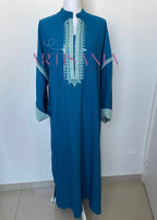 Gandoura marocaine petit prix - modèle Ambre