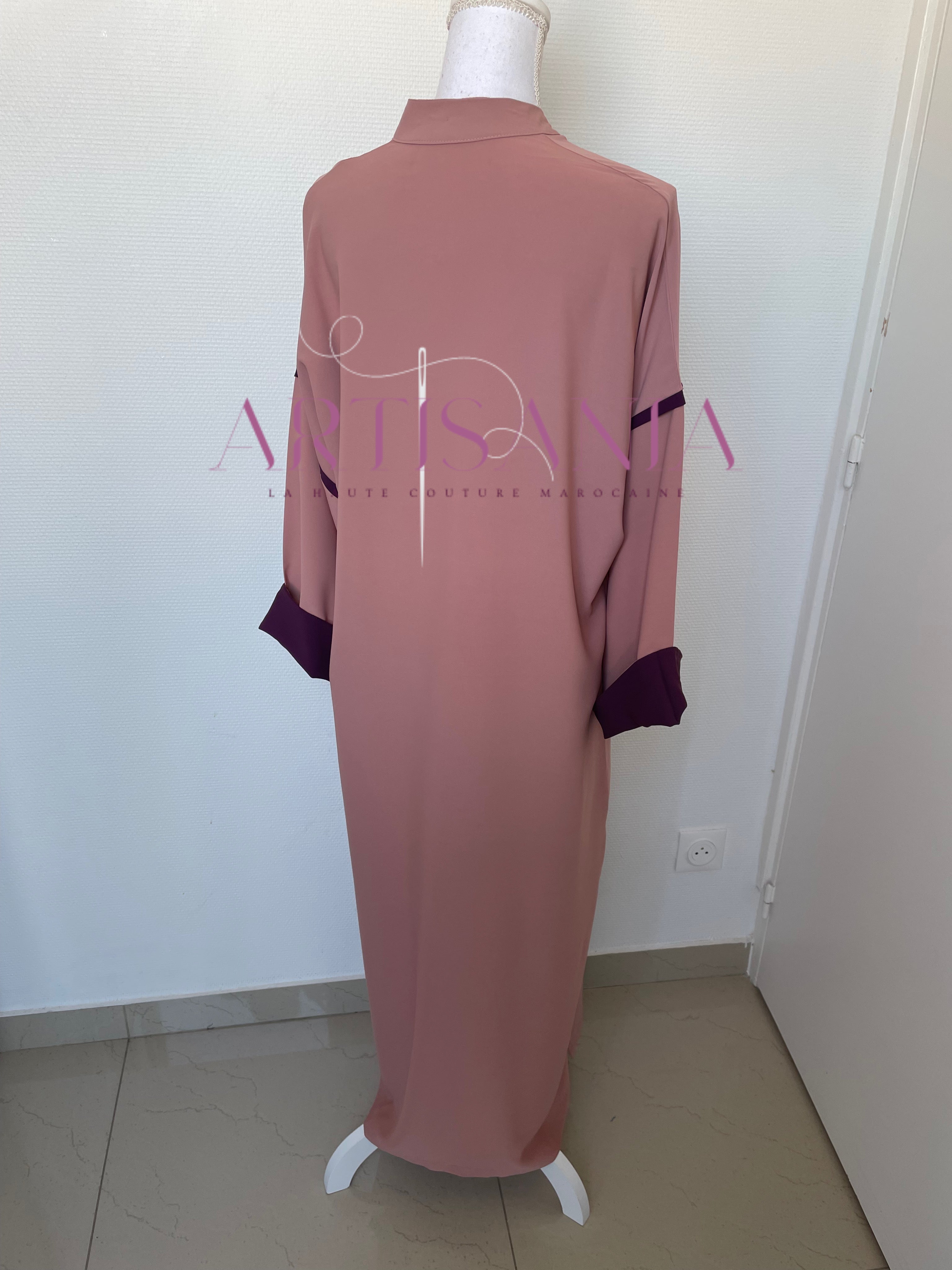 Gandoura marocaine petit prix - modèle Ambre