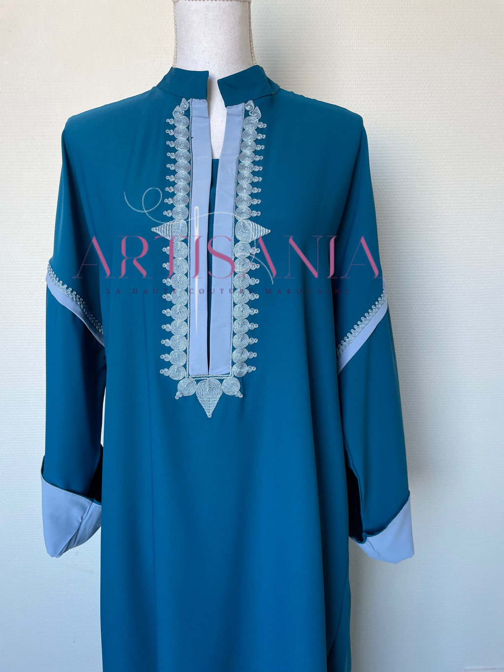 Gandoura marocaine petit prix - modèle Ambre