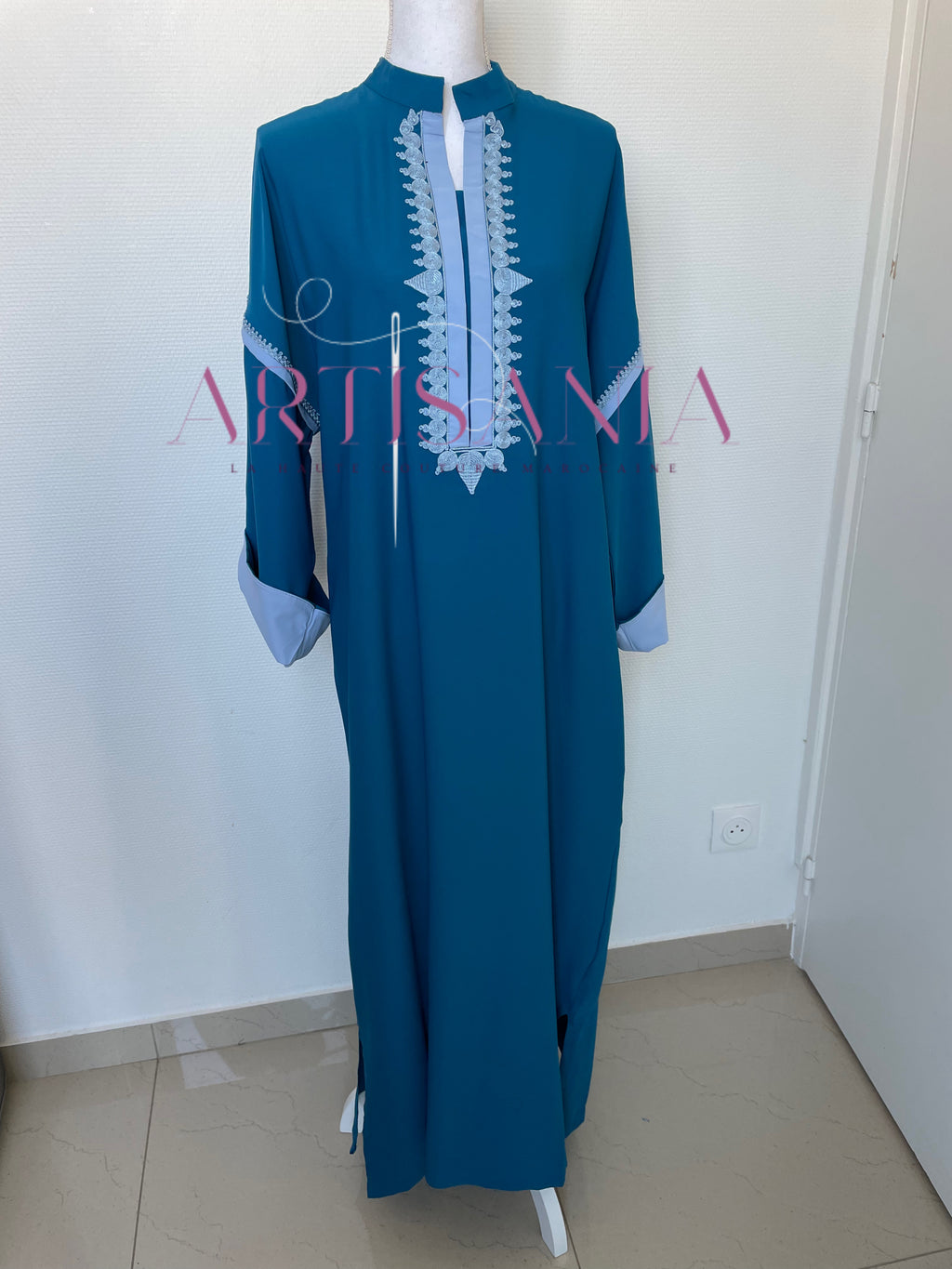 Gandoura marocaine petit prix - modèle Ambre