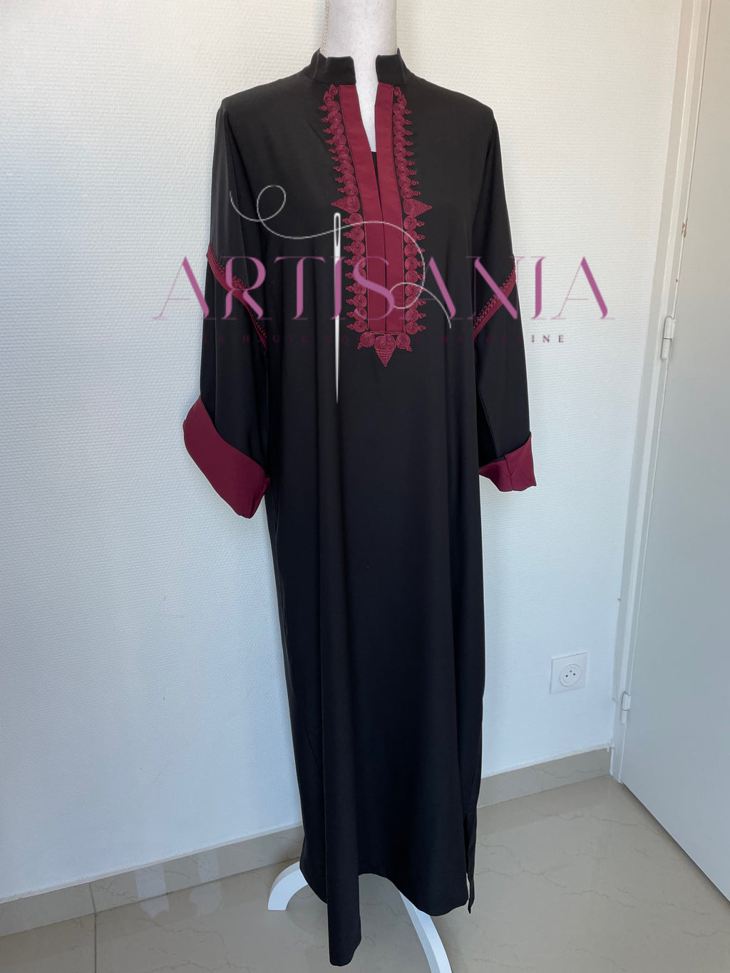 Gandoura marocaine petit prix - modèle Ambre