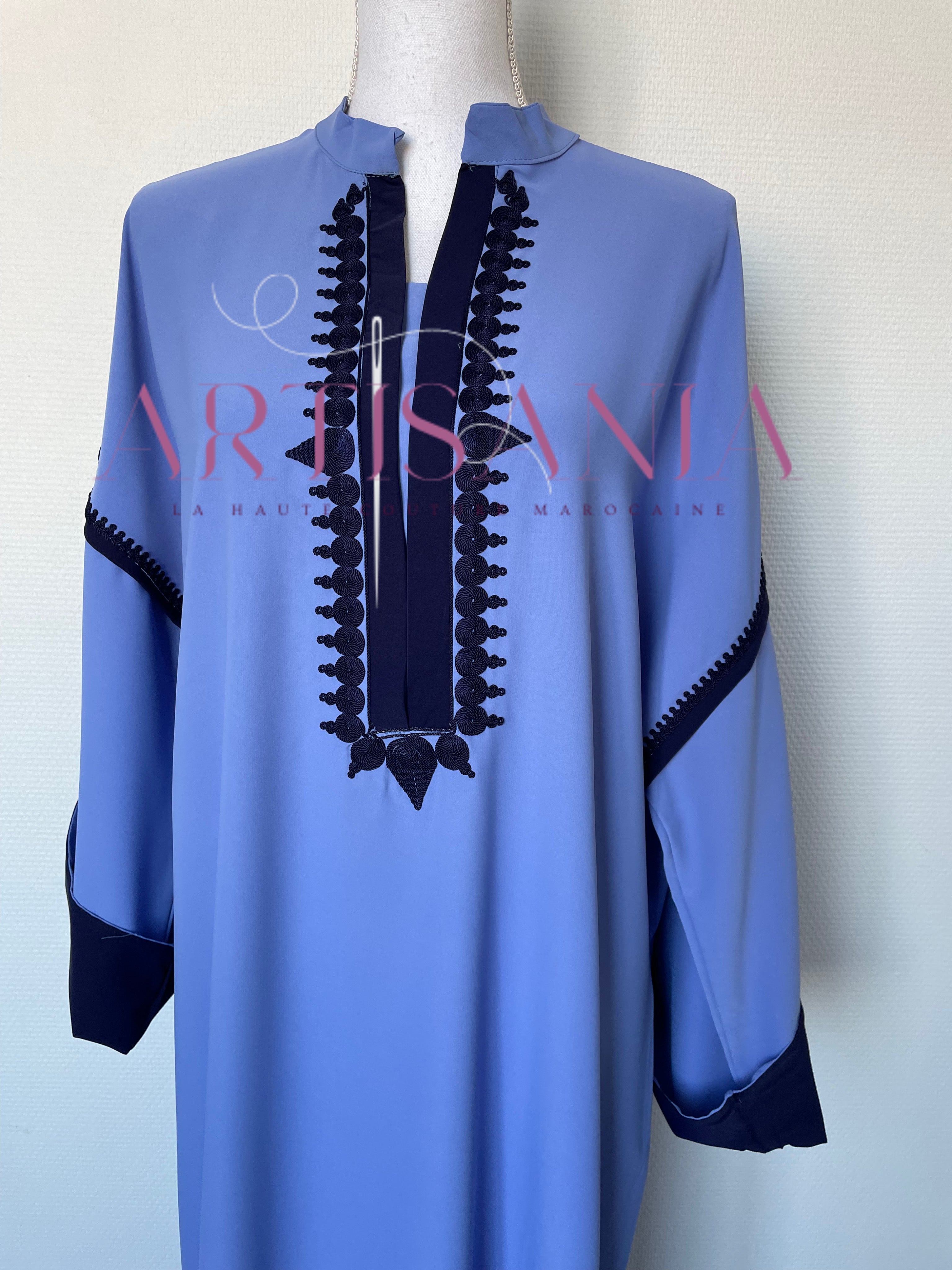 Gandoura marocaine petit prix - modèle Ambre