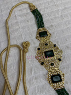 Ceinture métallique ajustable - ornée de perles colorées ✨🩷