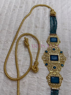 Ceinture métallique ajustable - ornée de perles colorées ✨🩷
