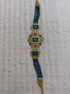 Ceinture métallique ajustable - ornée de perles colorées ✨🩷