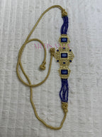 Ceinture métallique ajustable - ornée de perles colorées ✨🩷