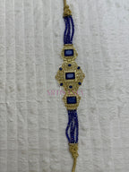Ceinture métallique ajustable - ornée de perles colorées ✨🩷