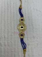 Ceinture métallique ajustable - ornée de perles colorées ✨🩷