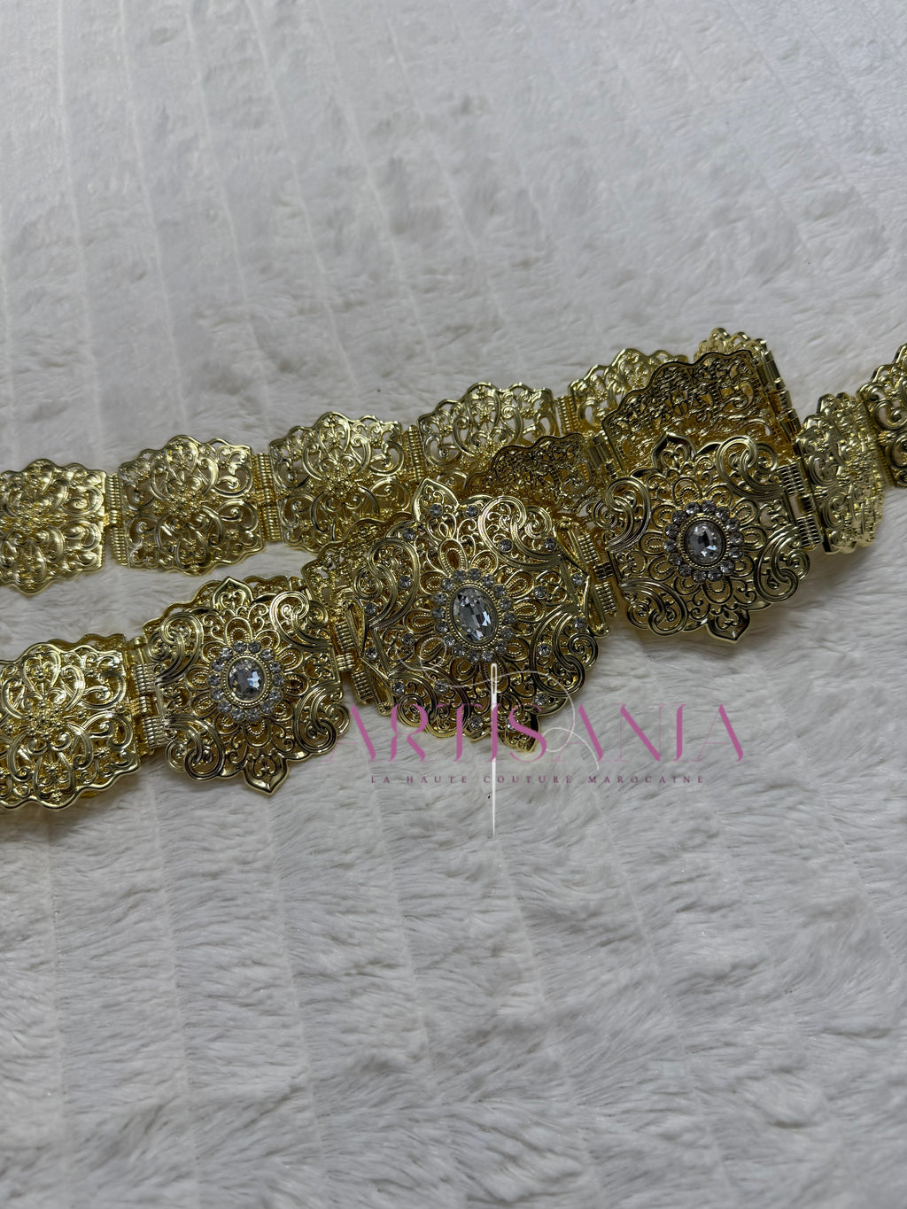 Ceinture métallique ajustable - pour caftans, gandouras, robes, takchitas.. ✨