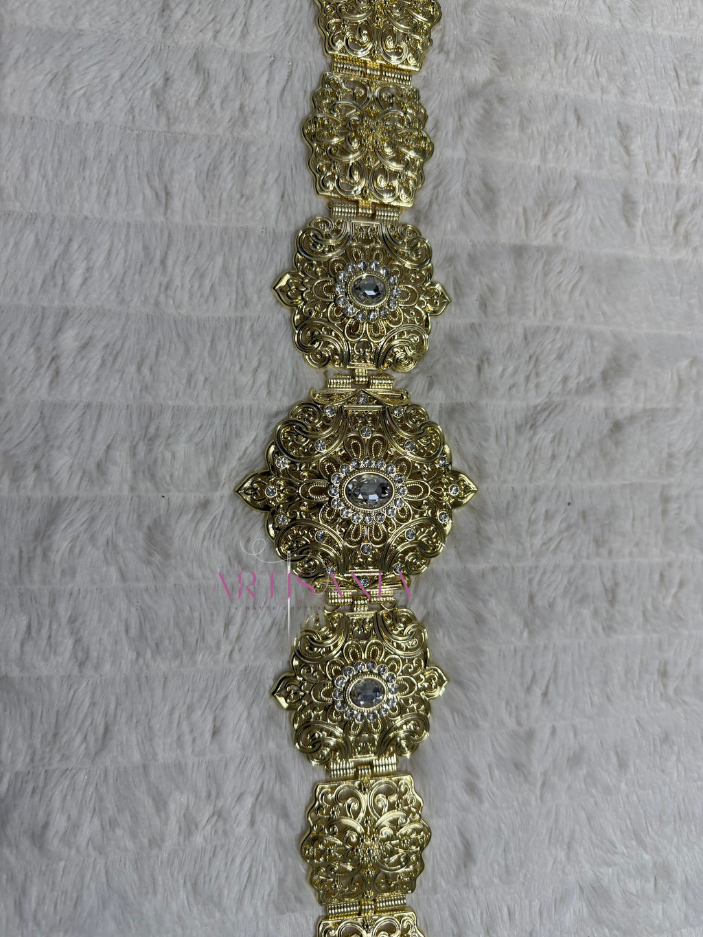 Ceinture métallique ajustable - pour caftans, gandouras, robes, takchitas.. ✨