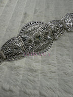 Ceinture métallique argenté - idéale pour accompagner vos tenues traditionnelles et simples 🤍