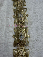 Ceinture métallique - dorée ajustable pour vos tenues simples ou traditionnelles 🇲🇦✨