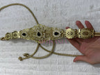 Ceinture métallique - dorée ajustable pour vos tenues simples ou traditionnelles 🇲🇦✨