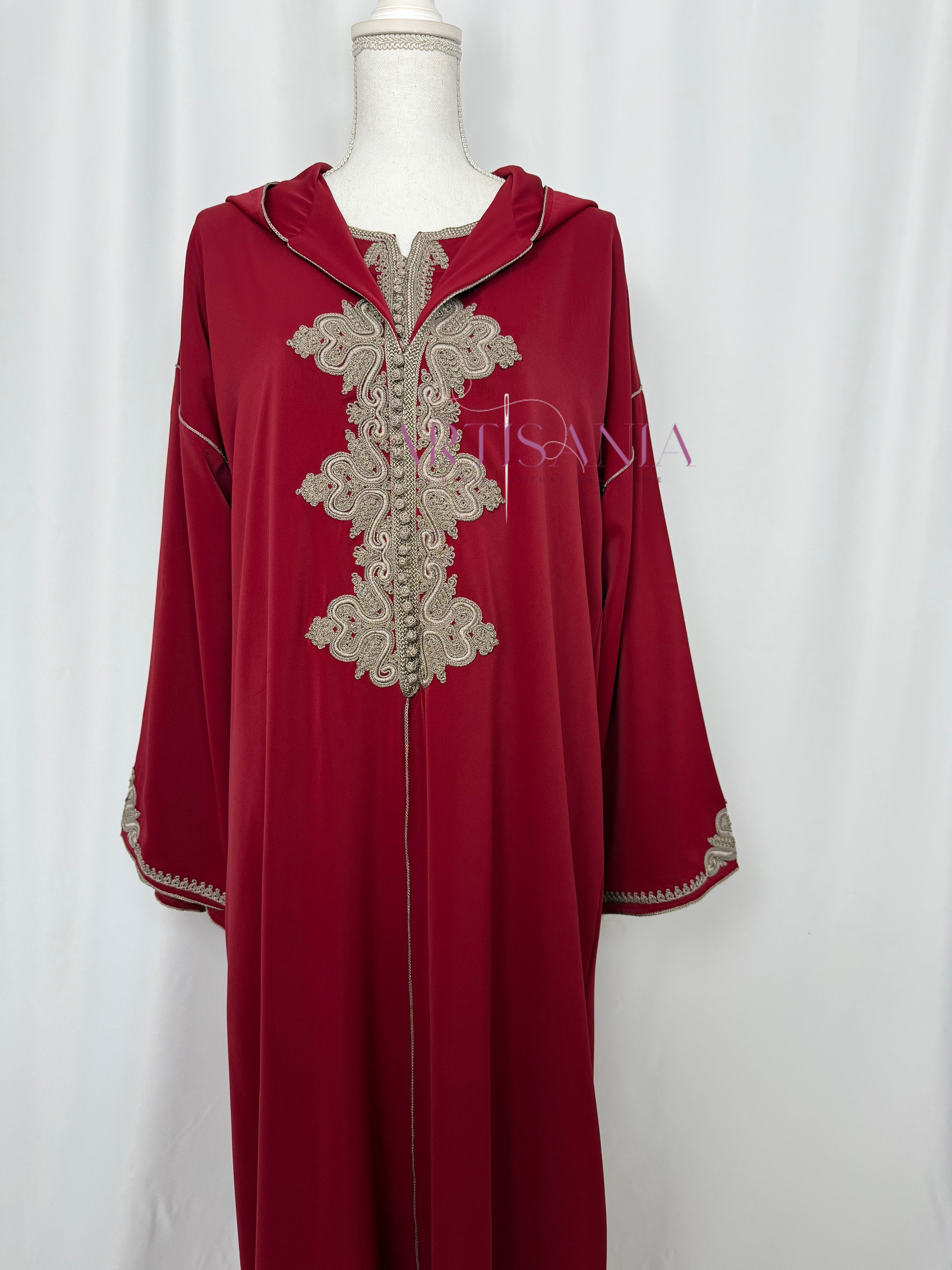 Jellaba marocaine deux pièces - modèle Margaux