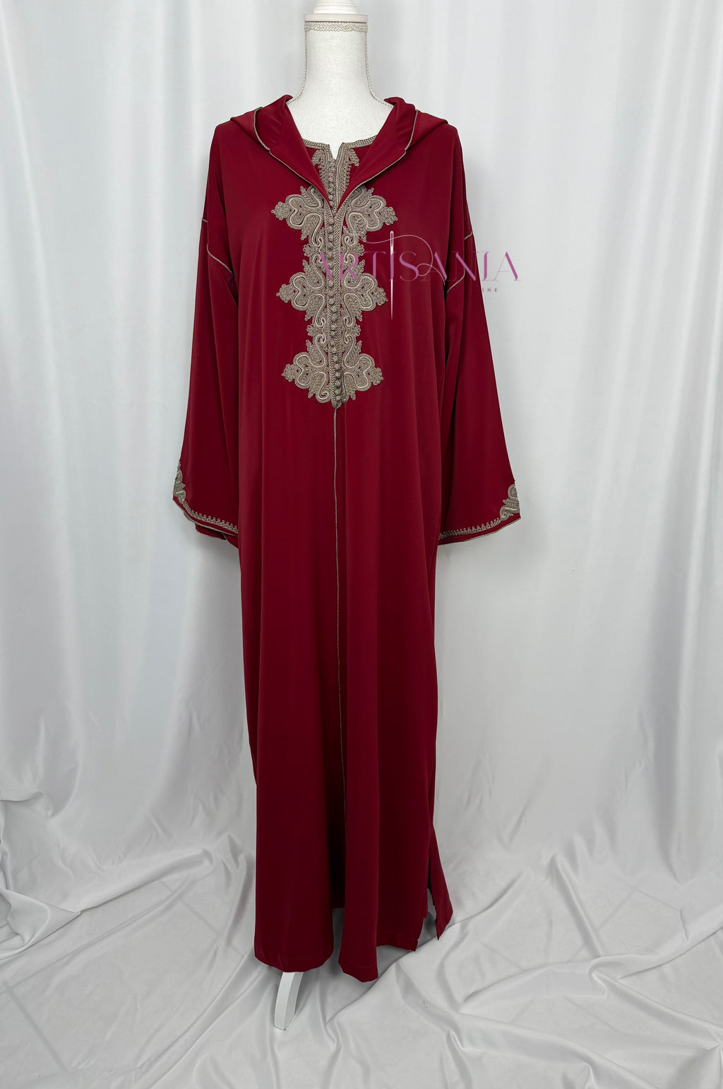 Jellaba marocaine deux pièces - modèle Margaux