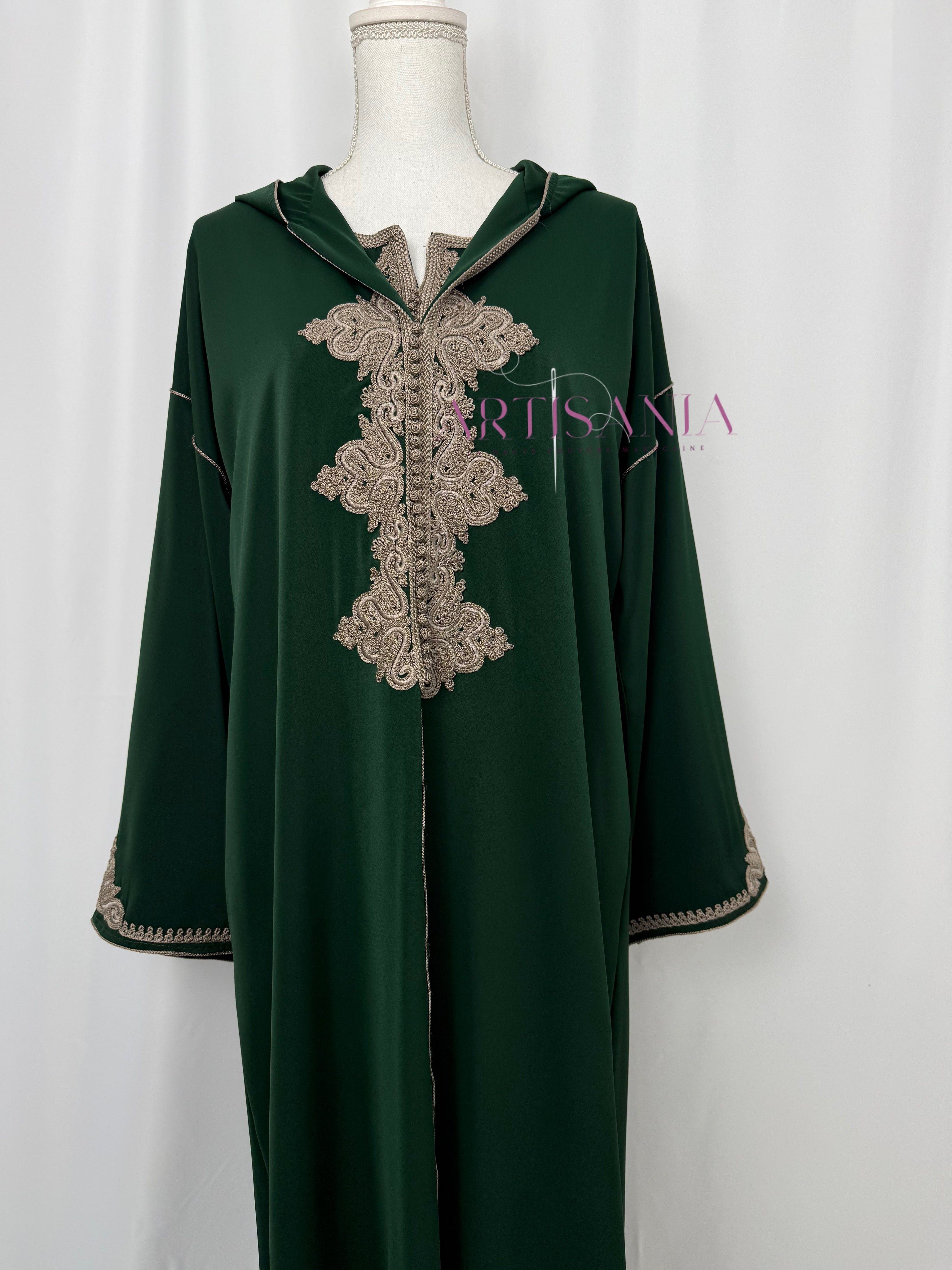 Jellaba marocaine deux pièces - modèle Margaux