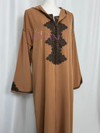 Jellaba marocaine deux pièces - modèle Margaux