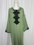 Jellaba marocaine deux pièces - modèle Margaux